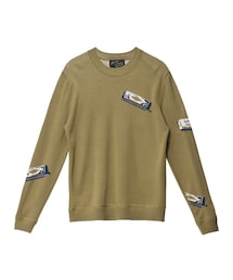 customellow | [voyage] harmonica pattern round knit(ニット/セーター)