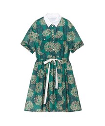 customellow | [gentee] hawaiian pattern shirt dress(ワンピース)
