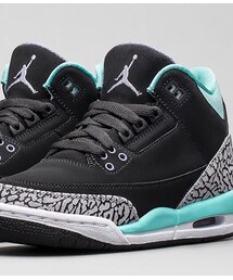 AIR JORDAN | Air Jordan 3 GS “Bleached Turquoise”
Color: Black/Bleached Turquoise-Wolf Grey-Iron Purple
Style Code: 441140-045
Release Date: 08/09/14
(スニーカー)