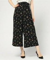 Honeys | レースアップワイドパンツ(その他パンツ)