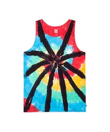 HUF | LEAVES TIE DYE TANK(タンクトップ)