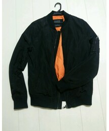 ZARA | ブラックMA-1(MA-1)