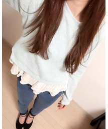 インナー | 中のコーデはこんな感じ。(トップス)