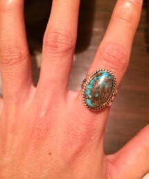 Mary Ann John | ブルーダイヤモンドターコイズ・リング(リング)