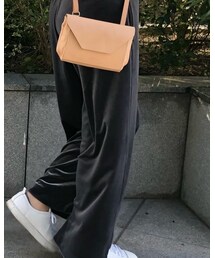 GU | ベロアワイドパンツ(その他パンツ)