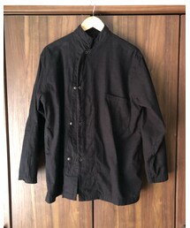 MILITARY | 50's 米軍sleeping shirt 後染BLACK(シャツ/ブラウス)