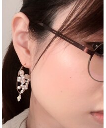 友人手作りピアス | ファッション雑貨