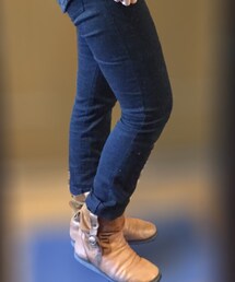 Navy Natural | 黒スキニー(その他パンツ)