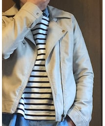 しまむら | 合皮ライダース(ライダースジャケット)