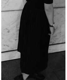 SPINNS | pleats skirt(スカート)