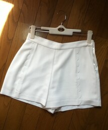 Cheek | ホワイトショートパンツ(その他パンツ)