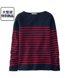 UNIQLO | IDLFエクストラファインメリノボーダーセーター(ニット/セーター)