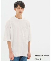GU | ルーズフィットT(5分袖)

(Tシャツ/カットソー)