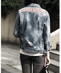 SAINT LAURENT PARIS(サンローランパリ)の「ジャケット/アウター(デニムジャケット)」