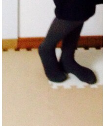 レオパードのラウンドトゥパンプスを履きます | パンプス