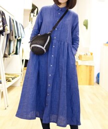 ichi | シャツワンピース