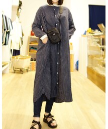 ichi | シャツワンピース