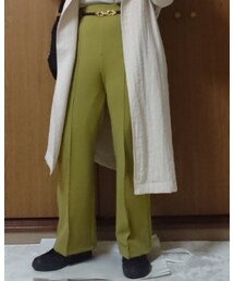 パシオス | センタープレスパンツ(パンツ)