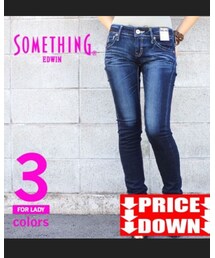 SOMETHING | デニムパンツ