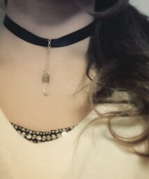 hand made | クリスタルチョーカー(ネックレス)