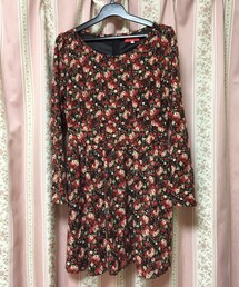 earth music&ecology | 花柄ワンピース(ワンピース)