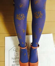 tutuanna | 鳥かごやお花柄タイツ♡(タイツ/ストッキング)