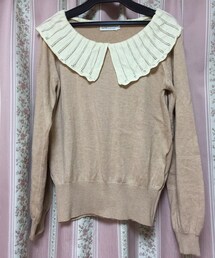 earth music&ecology | デカ襟ニット(ニット/セーター)