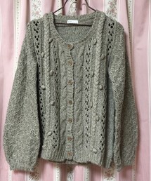 earth music&ecology | ニットカーディガン♡(カーディガン/ボレロ)