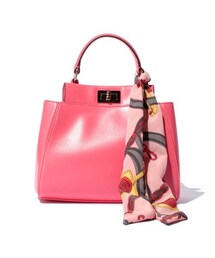 スカーフ付きハンドバッグ(ハンドバッグ)