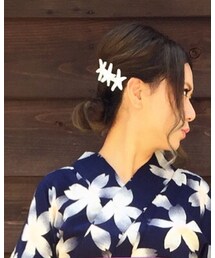 Handmade | バレッタ/ヘアクリップ