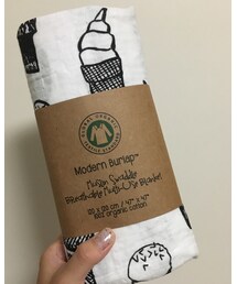 Modern Burlap | おくるみ