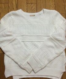 crolla | ホワイトニット(ニット/セーター)