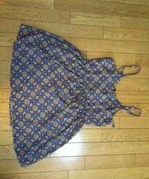 レトロ花柄ワンピース(ワンピース)