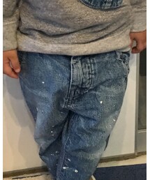 DENIM DUNGAREE | デニムパンツ