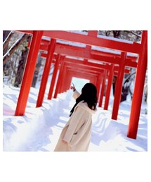 あっ みて！雪きらきらしてる👉🏻 | その他