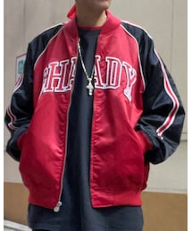 ［激レア］shady ltd スタジャン 龍一 (The Loveless)®︎｜Shady LTD.のスタジャンを使った