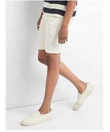 GAP | 10'' Distressed Denim Shorts in Slim Fit with GapFlex(その他パンツ)
