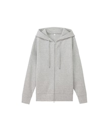 無印良品 | 綿混二重編みダブルジップパーカー(パーカー)