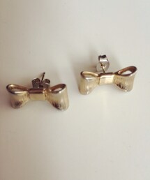 リボンピアス | ピアス（両耳用）
