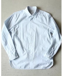 YAECA | Comfort Shirt standard long blue stripe(シャツ/ブラウス)