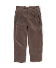 Sandinista | CORD WIDE TUCK PANTS(パンツ)