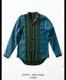 Barbudos | barbudos インディゴ デニムシャツ(シャツ/ブラウス)