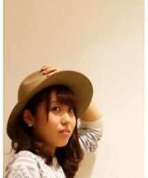 E hyphen world gallery | 帽子