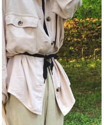 くつひもをベルトにしたよ | その他