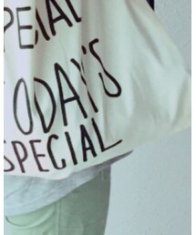 TODAY'S SPECIAL | エコバッグ/サブバッグ
