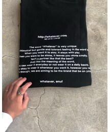whatever_if | Tシャツ/カットソー