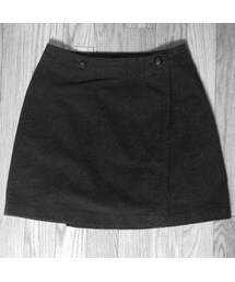 コーデュロイ巻きスカート(スカート)