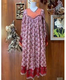 VINTAGE | 70sインド綿ワンピース ¥27000(ワンピース)