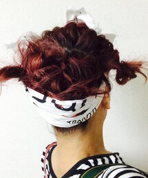 une nana cool | ヘアバンド△はちまきりぼん△(ヘアバンド)