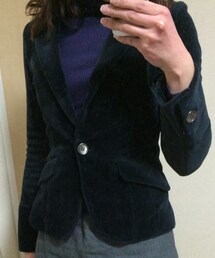 PROPORTION BODY DRESSING | ベロアジャケット(テーラードジャケット)